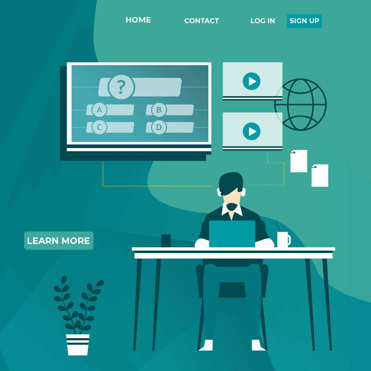 Symbolbild Web-based Trainings